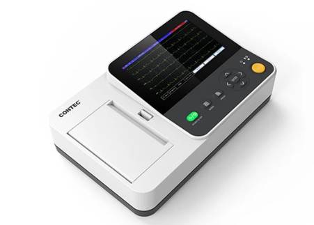 Aparat EKG Contec E6 6-kanałowy z ekranem dotykowym Elektrokardiograf Contec E6 z drukarką termiczną Profesjonalny aparat EKG Contec E6 12 odprowadzeń Contec E6 aparat do diagnostyki EKG dla gabinetu lekarskiego Aparat EKG Contec E6 z kolorowym ekranem LCD 7 cali Mobilny aparat EKG Contec E6 z automatyczną analizą Cyfrowy elektrokardiograf Contec E6 do kliniki i szpitala Contec E6 urządzenie EKG z wydrukiem 6-kanałowym Aparat EKG medyczny Contec E6 z akumulatorem Contec E6 profesjonalny elektrokardiograf medyczny Aparat EKG Contec E6 widok panelu sterowania Contec E6 z przewodem pacjenta i akcesoriami Elektrokardiograf Contec E6 do diagnostyki serca Aparat EKG Contec E6 do przychodni i POZ Contec E6 kompaktowy aparat EKG z pamięcią badań